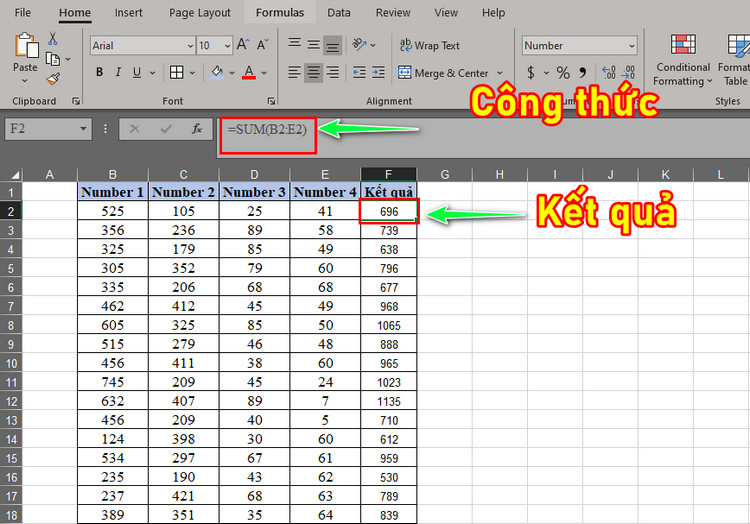 H&agrave;m nh&acirc;n trong excel 4
