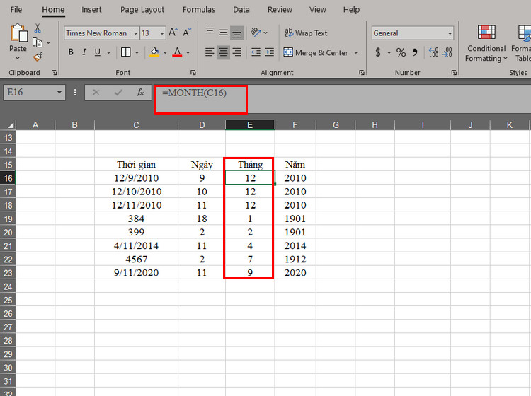 H&agrave;m nh&acirc;n trong excel 16