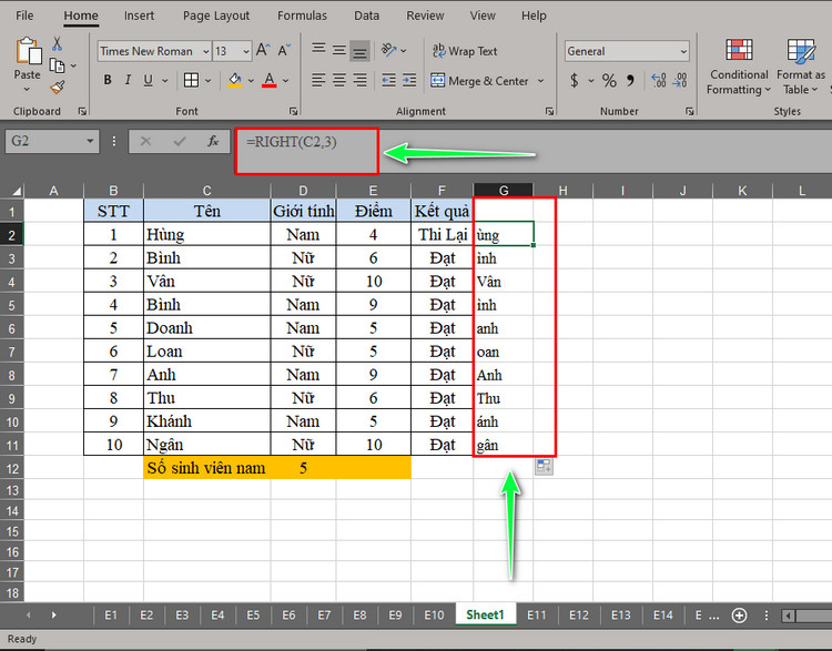 H&agrave;m nh&acirc;n trong excel 12