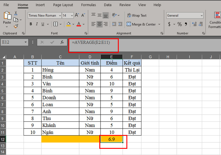h&agrave;m nh&acirc;n trong excel