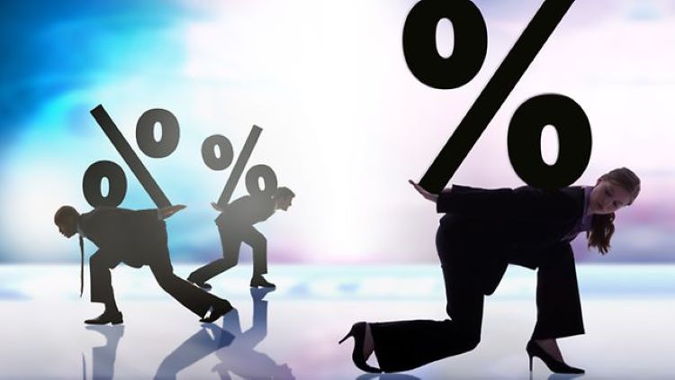 Phần trăm công ty được xác định nhờ vào định mức lãi