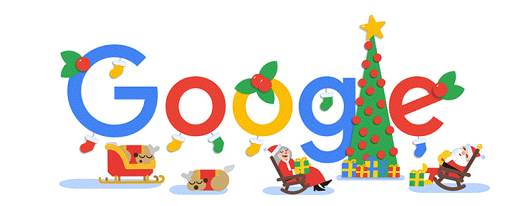 Google Doodles tháng 12 - Mùa lễ hội bắt đầu trên toàn thế giới