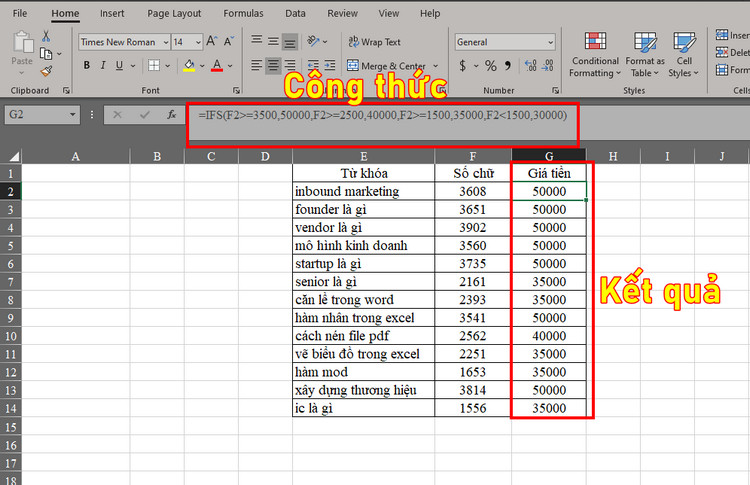 h&agrave;m if trong excel 