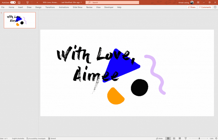 tạo ảnh gif chuyển động tr&ecirc;n powerpoint