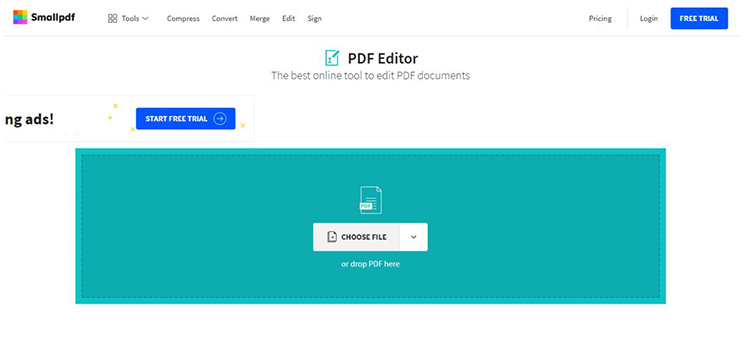 thực hiện tải file PDF l&ecirc;n