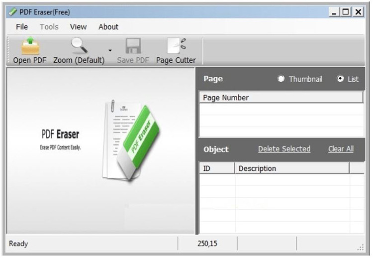 Hướng dẫn c&aacute;ch x&oacute;a chữ trong file PDF bằng phần mềm PDF Eraser