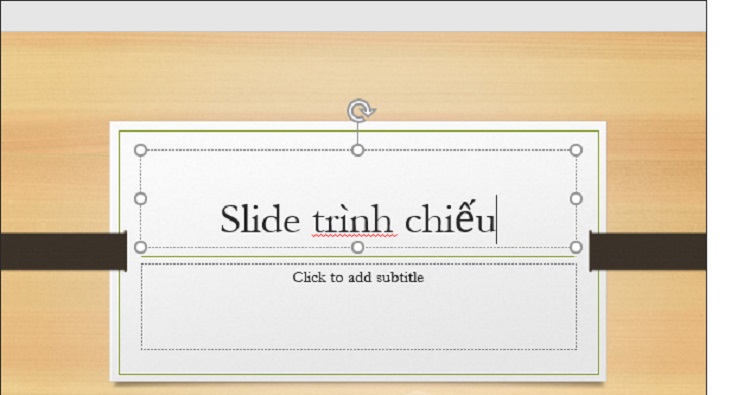 th&ecirc;m nội dung tr&ecirc;n slide