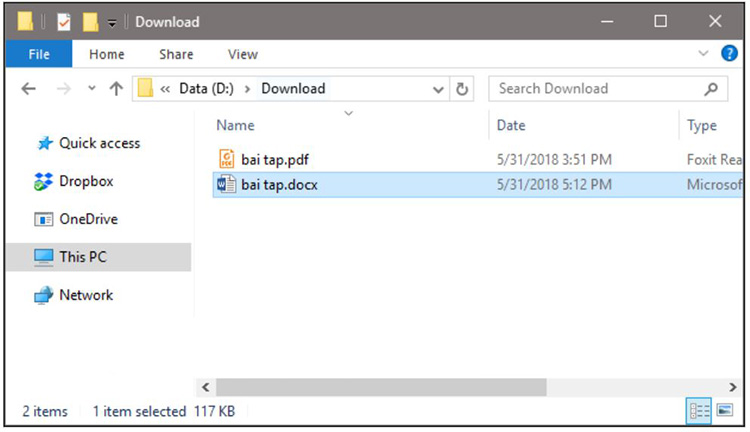 file c&oacute; t&ecirc;n giống file gốc