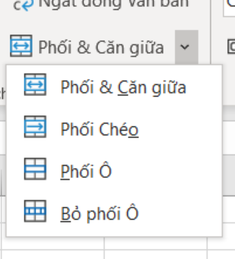 C&oacute; những t&iacute;nh năng kh&aacute;c nhau trong ph&iacute;m tắt phối v&agrave; căn chỉnh