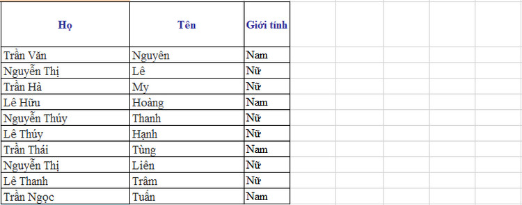 C&aacute;ch sắp xếp t&ecirc;n theo abc trong excel 2010 1