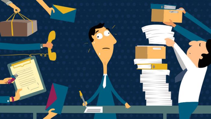 Việc bị dồn n&eacute;n nhiều việc một l&uacute;c khiến nạn nh&acirc;n bị căng thẳng rất nhiều