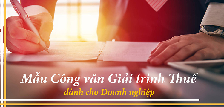 Mẫu công văn giải trình thuế