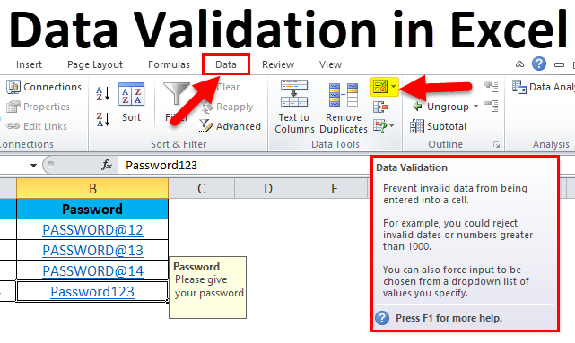 Bỏ túi những tuyệt chiêu sử dụng Data Validation không phải ai cũng biết