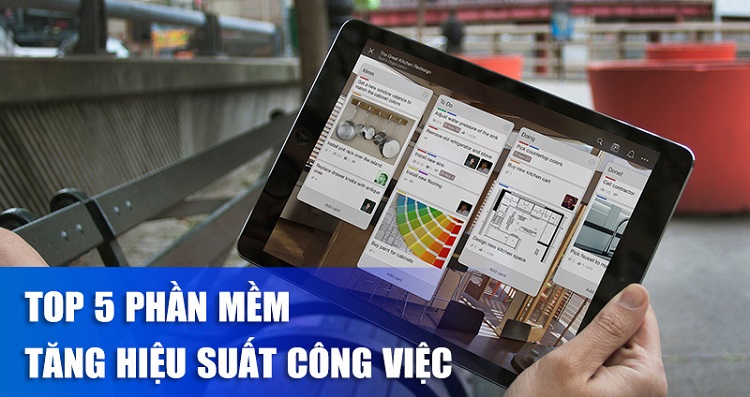 top 5 phần mềm quản l&yacute; c&ocirc;ng việc
