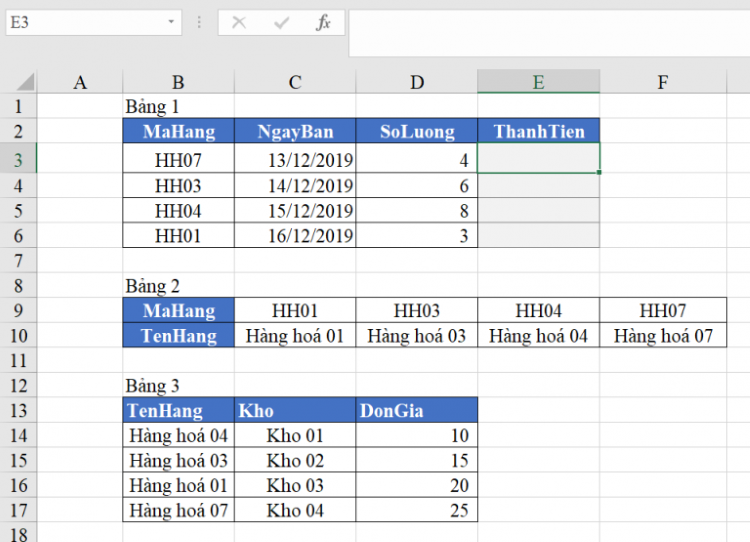 Nhớ kỹ những k&yacute; tự v&igrave; sử dụng kết hợp vlookup v&agrave; hlookup c&oacute; một ch&uacute;t phức tạp