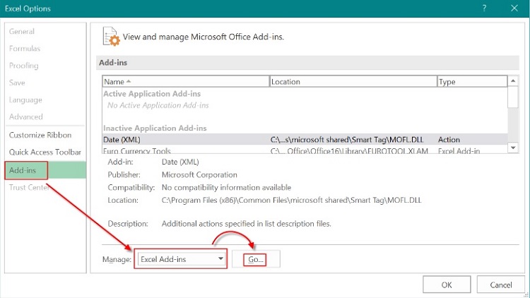 Tại sao không mở được file excel