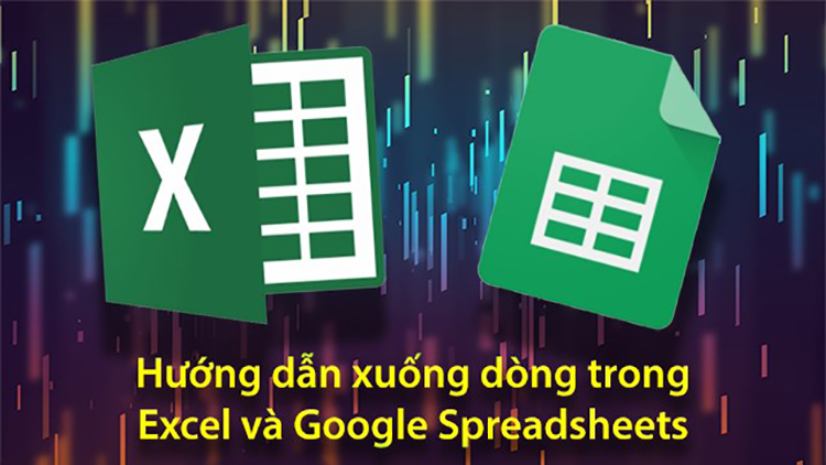 Xuống d&ograve;ng trong &ocirc; excel 1
