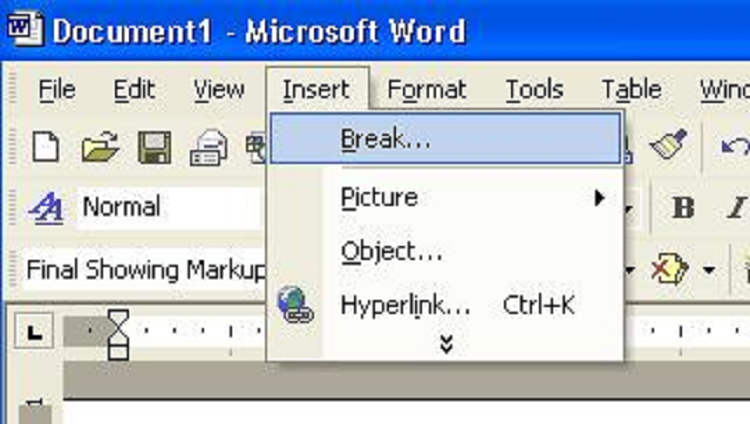 C&aacute;ch ngắt trang trong Word m&agrave; bất kỳ ai cũng c&oacute; thể thực hiện được 