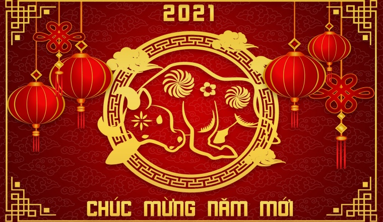Chào đón năm mới Tân Sửu 2021