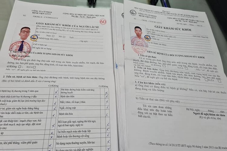 Mua giấy kh&aacute;m sức khỏe c&oacute; thể đi t&ugrave; đến 7 năm