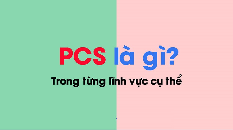 PCS là gì? Phân biệt các khái niệm về PCS được sử dụng phổ biến hiện nay 