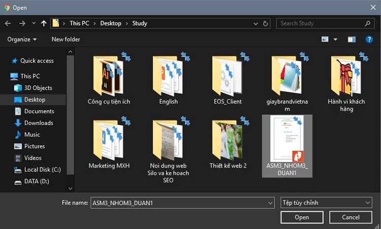 giải n&eacute;n file
