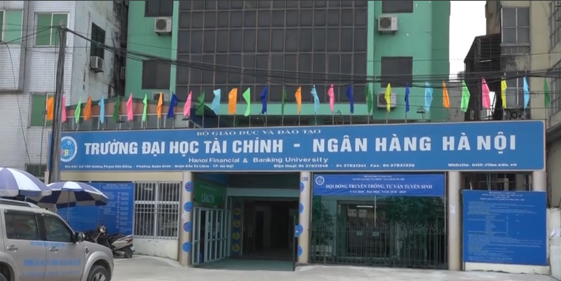 Cơ sở vật chất trường Đại học T&agrave;i ch&iacute;nh Ng&acirc;n h&agrave;ng H&agrave; Nội