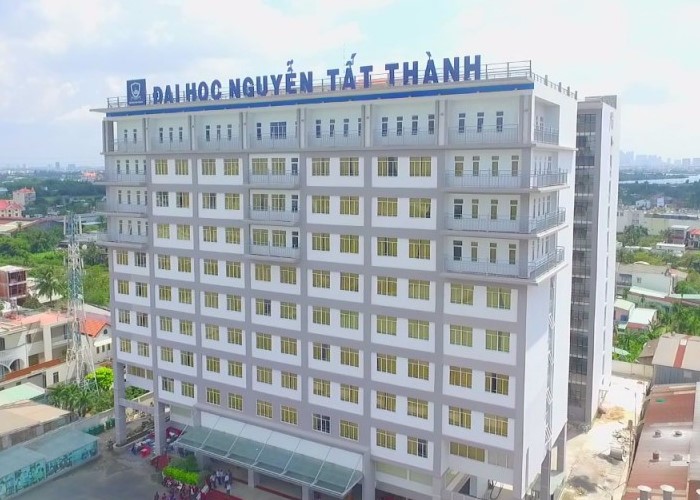 Một cơ sở của trường Đại học Nguyễn Tất Th&agrave;nh