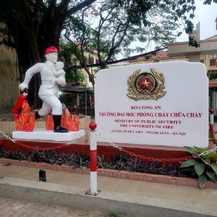 Khám phá cơ sở vật chất trường Đại học phòng cháy chữa cháy