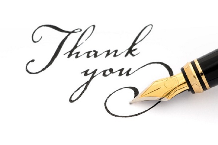 mẫu lời cảm ơn trong b&aacute;o c&aacute;o thực tập