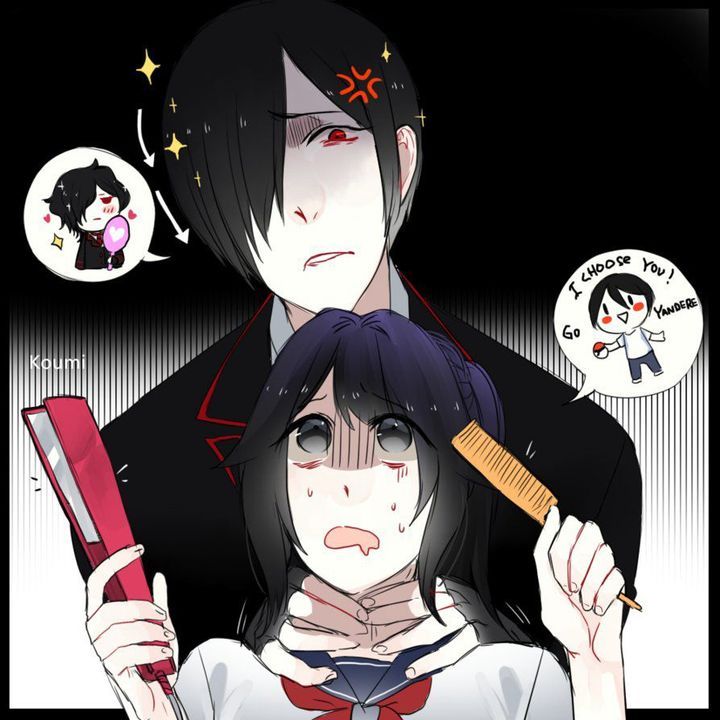 Yandere l&agrave; 2 mặt của một c&ocirc; g&aacute;i