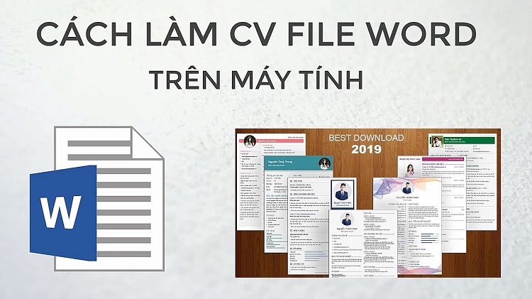 C&aacute;ch viết CV tr&ecirc;n Word đơn giản 