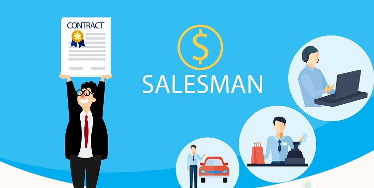 salesman c&oacute; mối quan hệ như thế n&agrave;o đối với h&agrave;ng sale