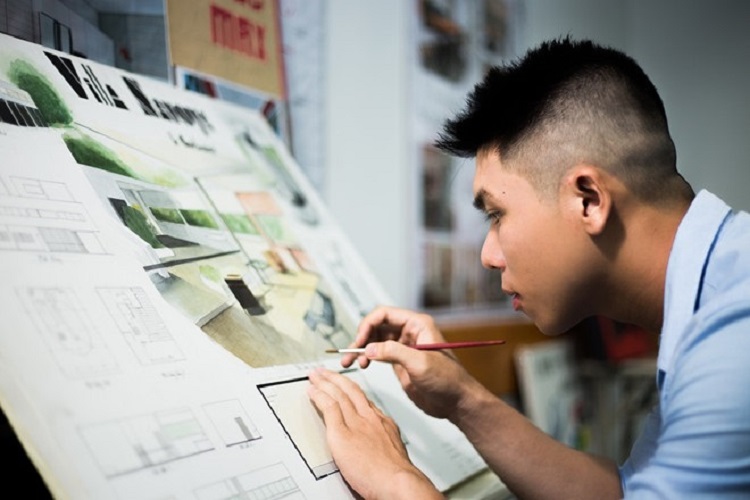 Học ở đ&acirc;u để l&agrave;m trong lĩnh vực Interior Designer