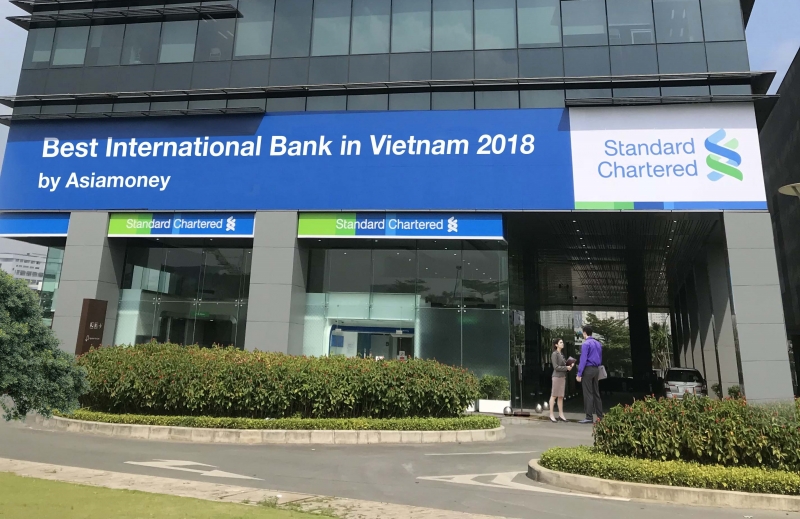 C&aacute;c chi nh&aacute;nh ng&acirc;n h&agrave;ng Standard Chartered tại Việt Nam