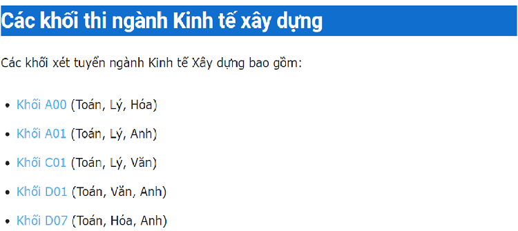 Ngành kinh tế xây dựng là ngành gì? Từ A- Z mọi thông tin về ngành này