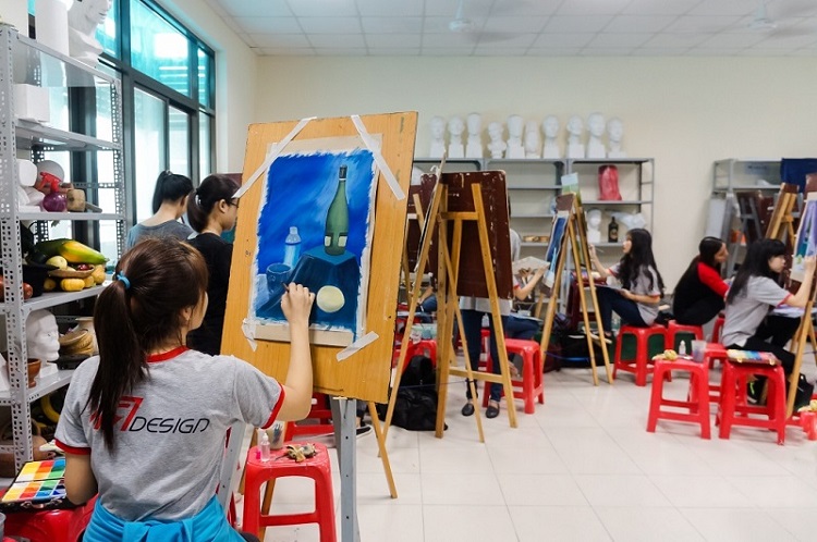Những ng&agrave;nh đ&agrave;o tạo của trường Đại học Mỹ thuật TP HCM