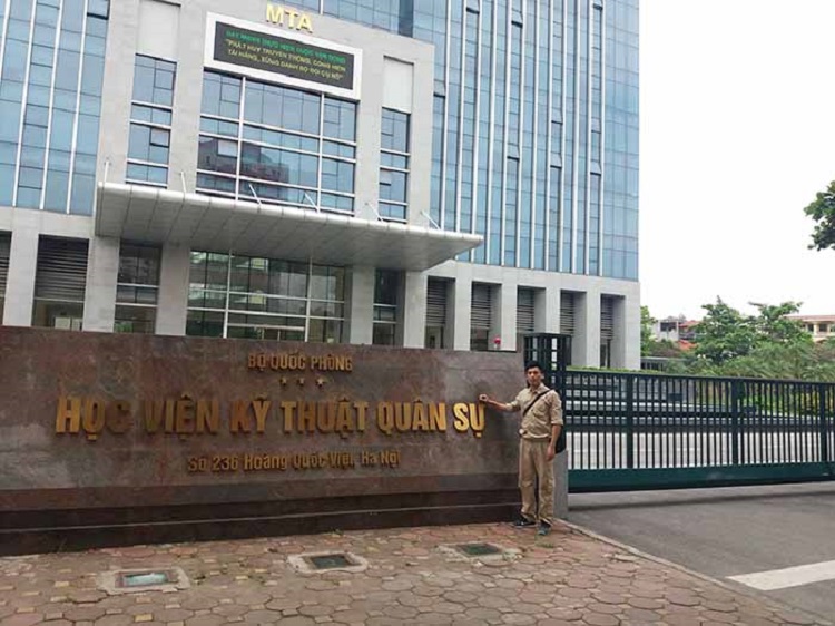 Điểm chuẩn của học viện kỹ thuật qu&acirc;n sự