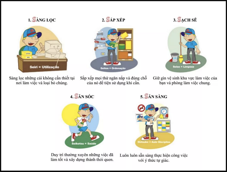 Nguyên tắc 3D 5S là gì? Nhà lãnh đạo học được gì từ nguyên tắc 3D 5S