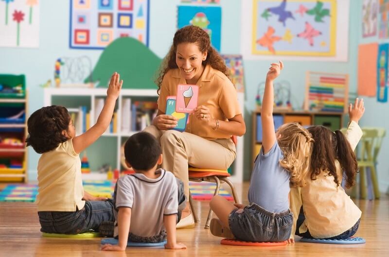 C&ocirc;ng việc của gi&aacute;o vi&ecirc;n mầm non