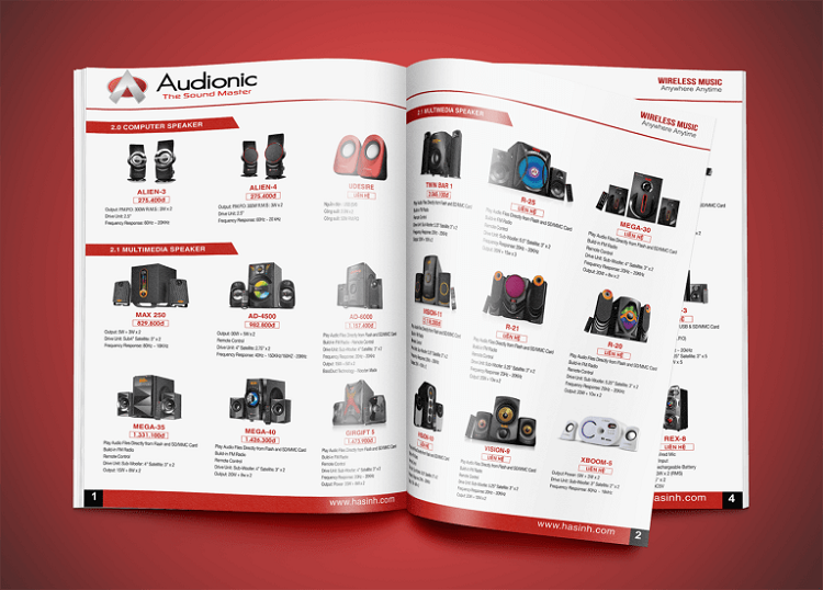 C&aacute;c bước thiết kế Catalogue