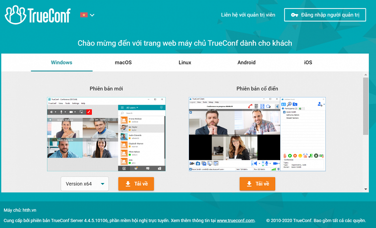 Phần mềm TrueConf