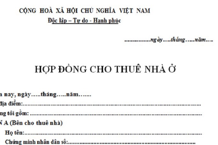 Số tiền thu&ecirc; v&agrave; h&igrave;nh thức thanh to&aacute;n