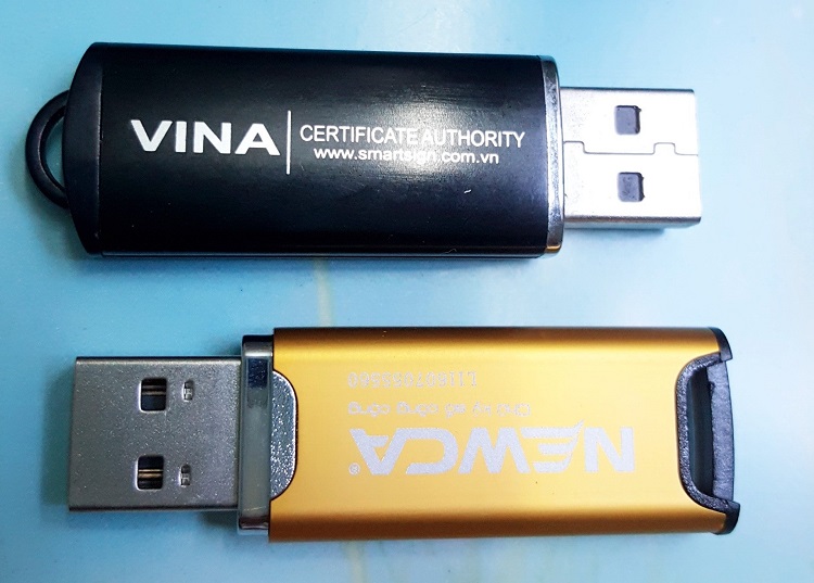 Chữ ký số dùng USB