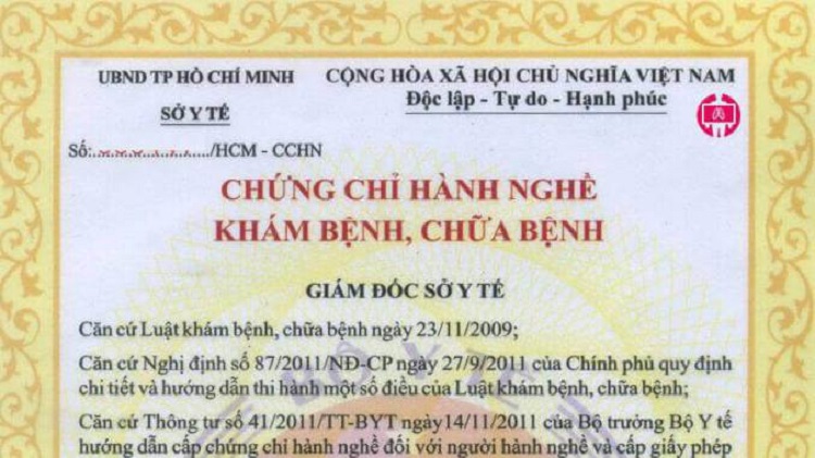 Chứng chỉ h&agrave;nh nghề y l&agrave; g&igrave;?