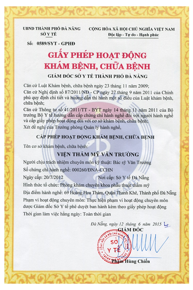 Chứng chỉ h&agrave;nh nghề y hoạt động trong lĩnh vực như n&agrave;o?