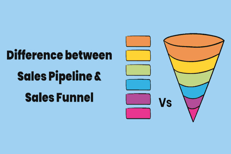 Sự kh&aacute;c biệt giữa Sales Pipeline v&agrave; Sales Funnel
