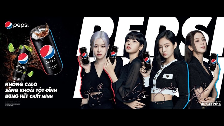 BlackPink trở thành đại diện phát ngôn của Pepsi