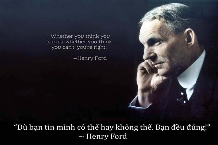 Những c&acirc;u n&oacute;i nổi tiếng của Henry Ford