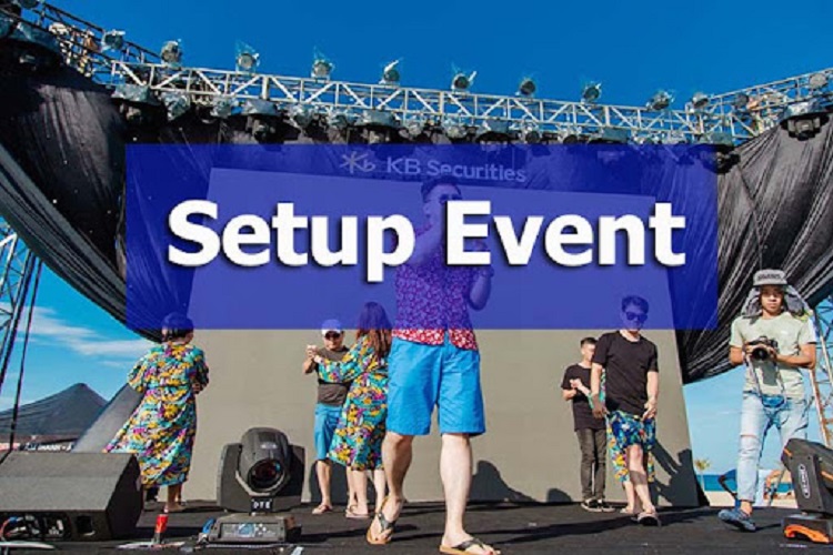 Setup sự kiện